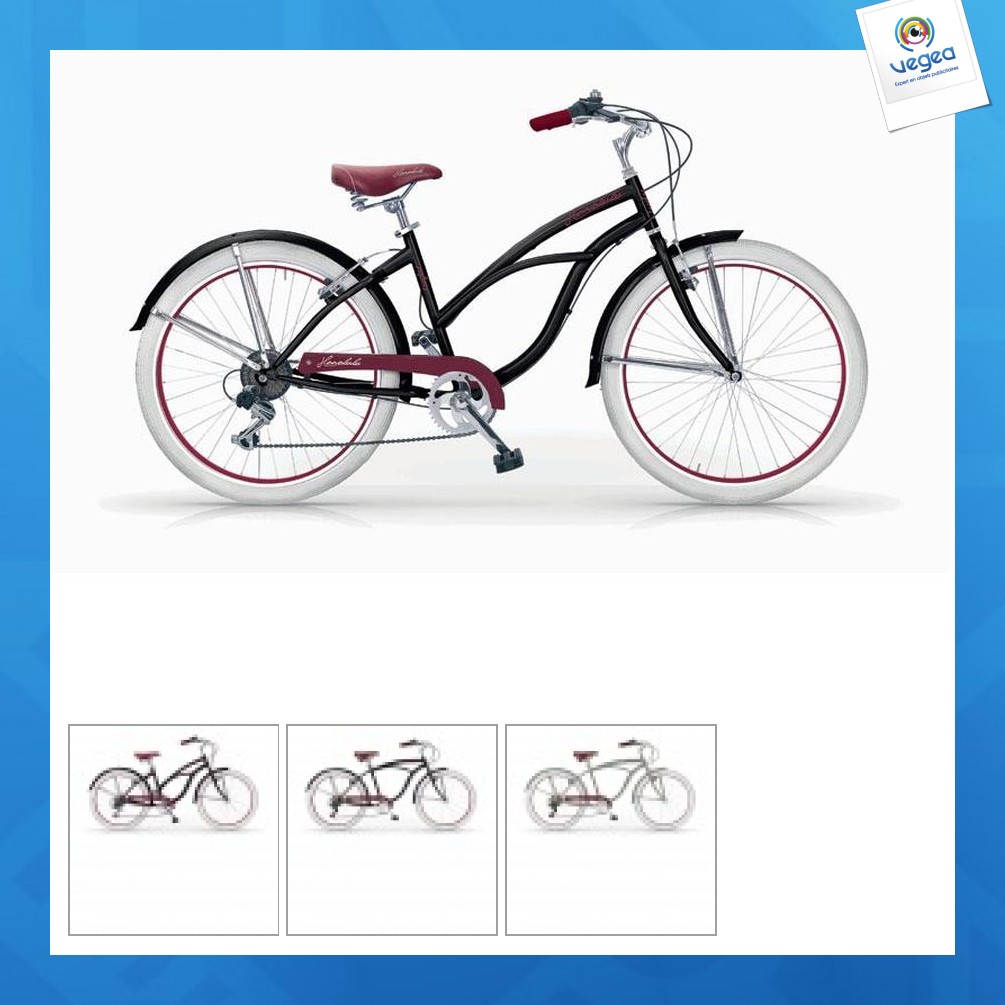 Vélo de plage personnalisé