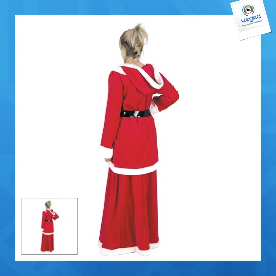 Costume mère noël luxe