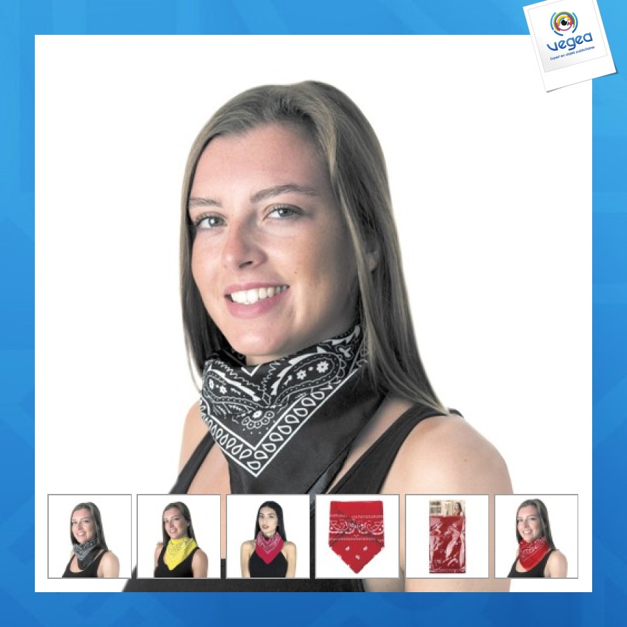 Bandana personnalisable de cow boy