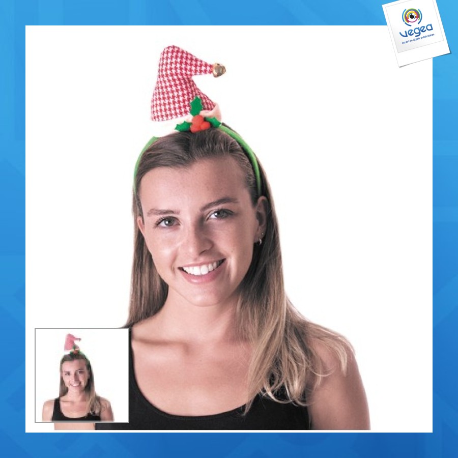 Serre-tête publicitaire bonnet vintage