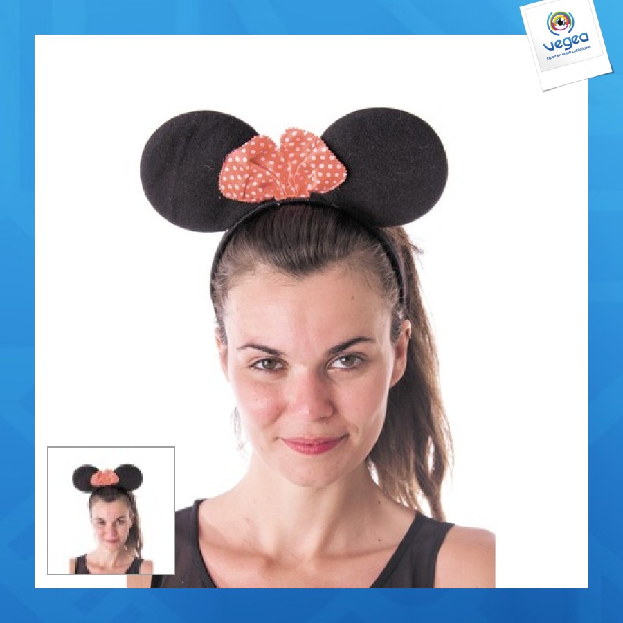 Serre tete promotionnel souricette