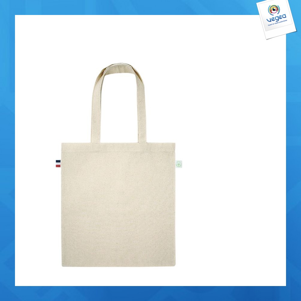 Tote bag promotionnel français bio 38x42cm 240g