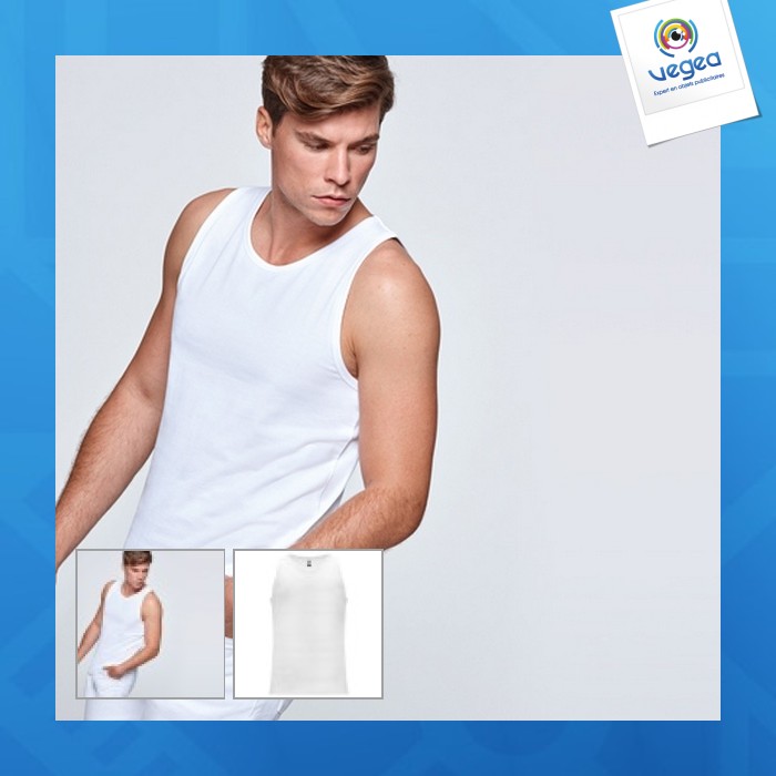 Débardeur avec logo sous-vêtement pour homme