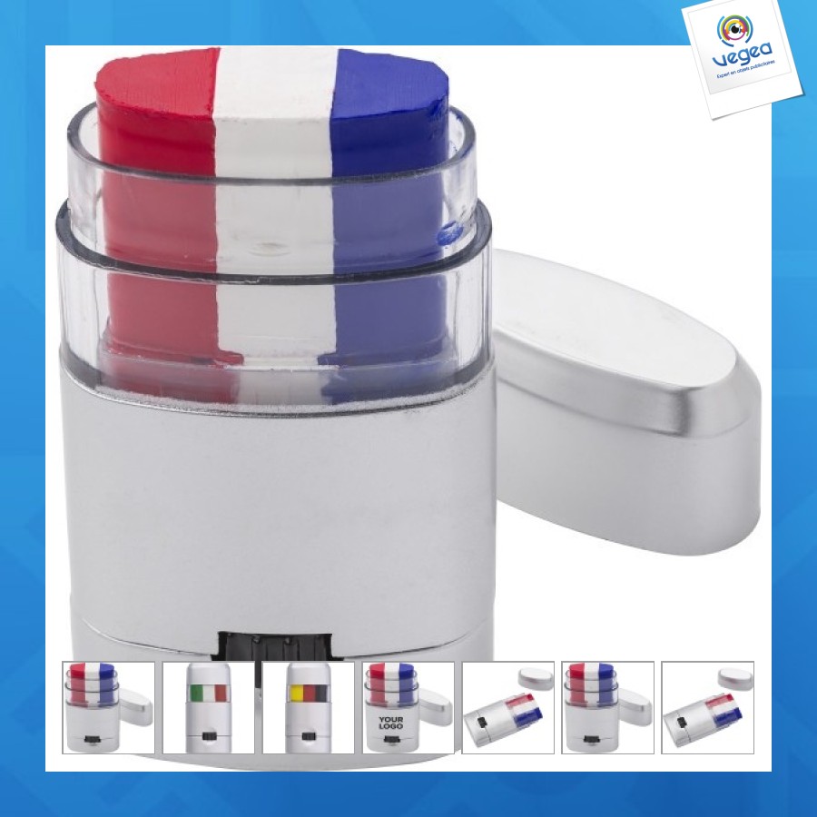 Maquillage de supporter personnalisable