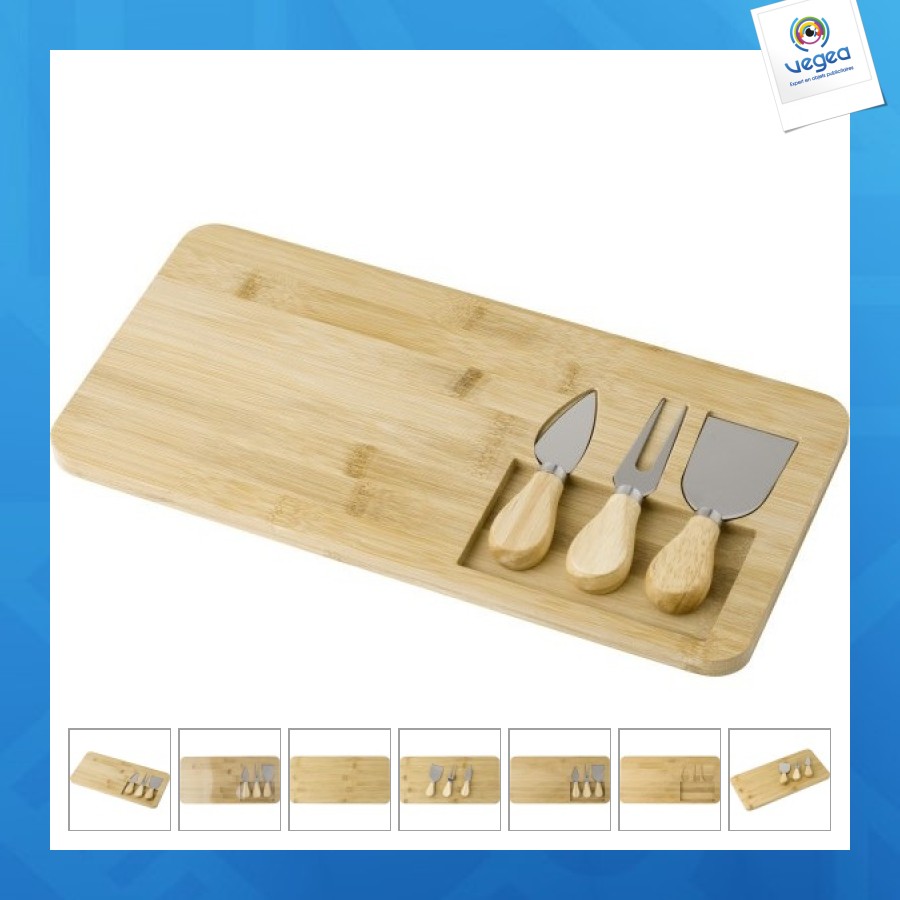 Set à fromage bambou 4 pièces