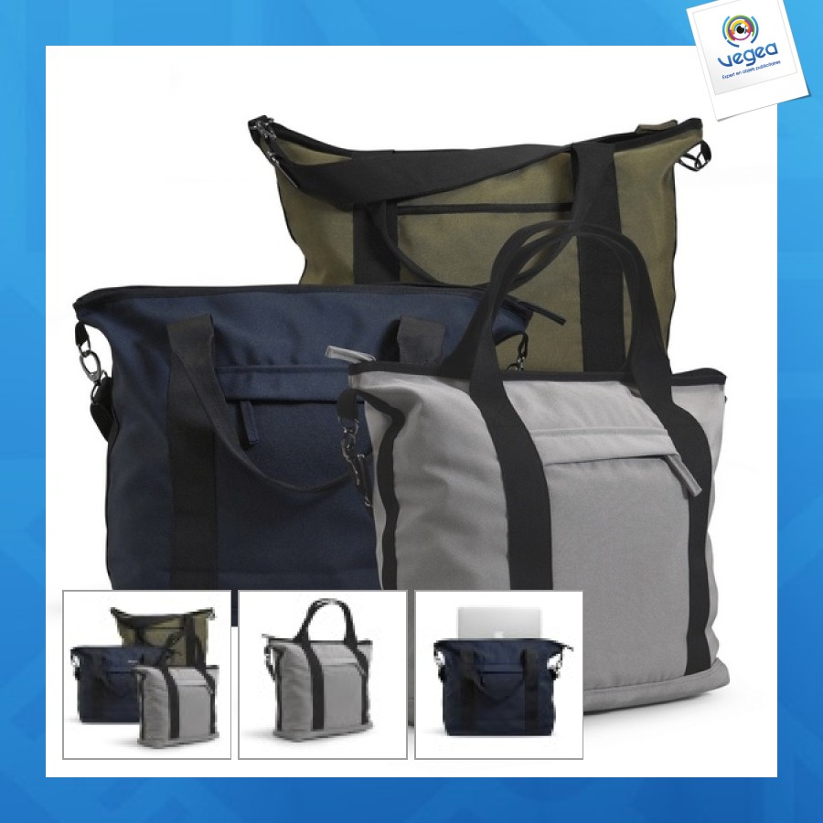 Sac de voyage publicitaire en pet recyclé