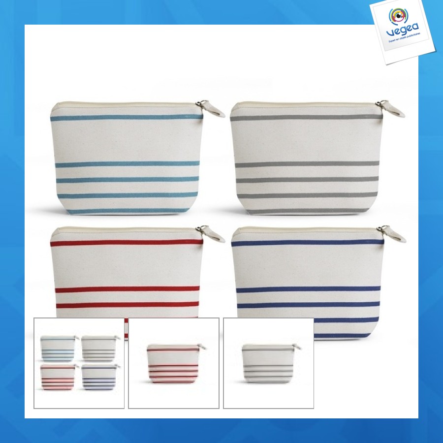 Trousse 22x15cm en coton bio