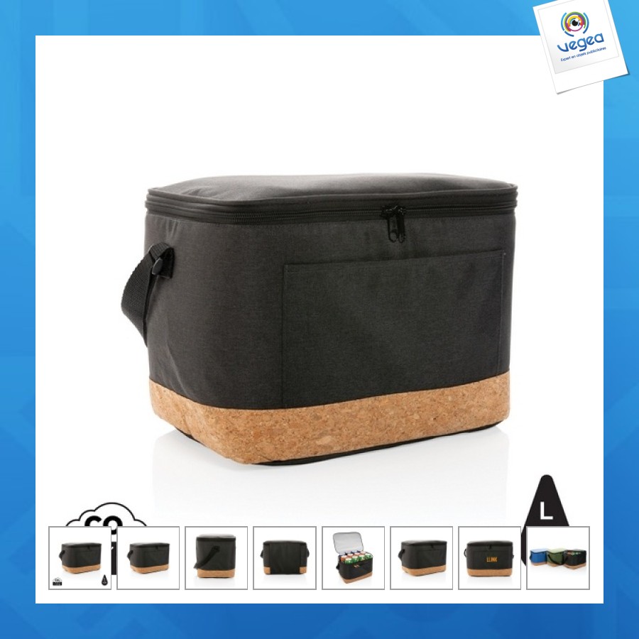 Sac isotherme publicitaire xl rpet two tone impact aware™