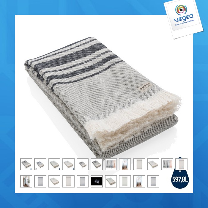 Serviette hammam fabriquée au portugal aware™