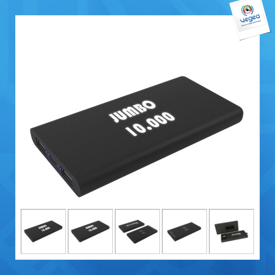 Batterie de secours sans fil jumbo 10.000 (stock)