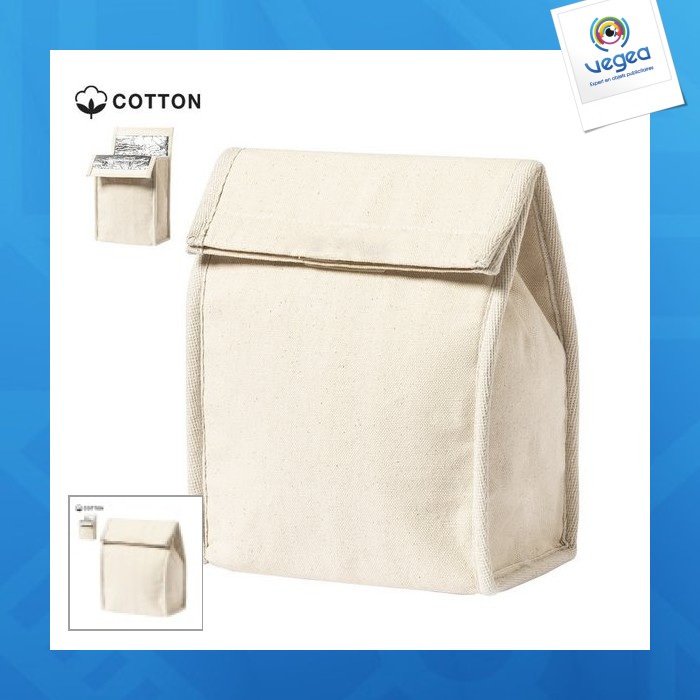 Lunchbag isotherme en coton