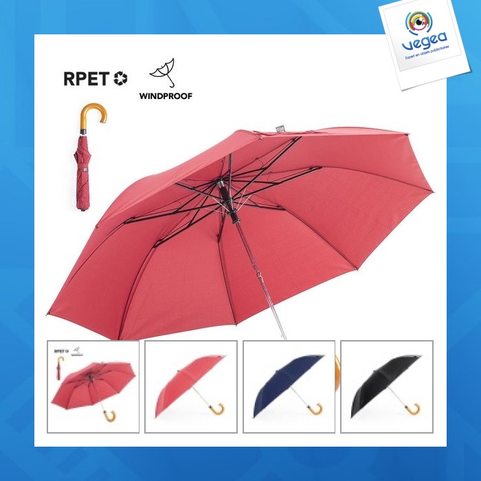 Parapluie personnalisé en rpet