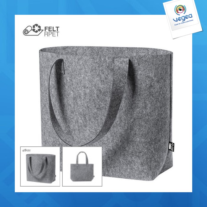 Sac en feutrine publicitaire rpet