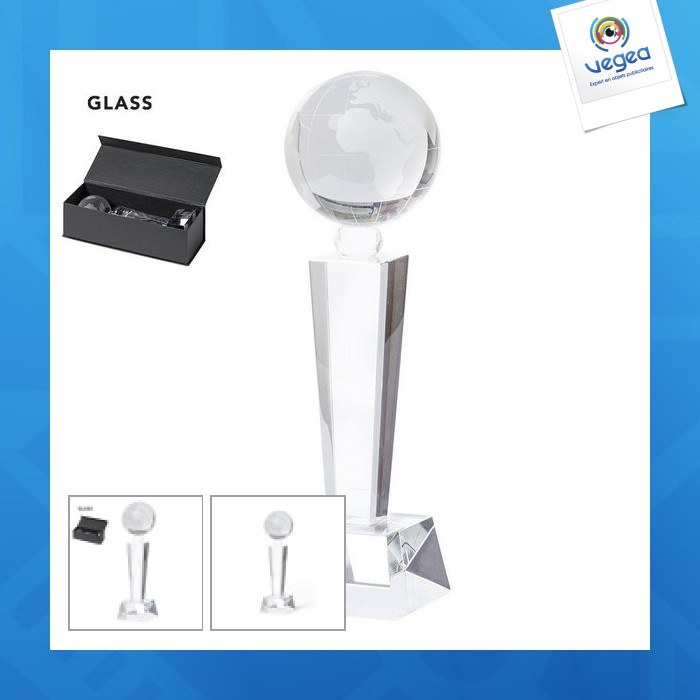 Coupe personnalisable en verre