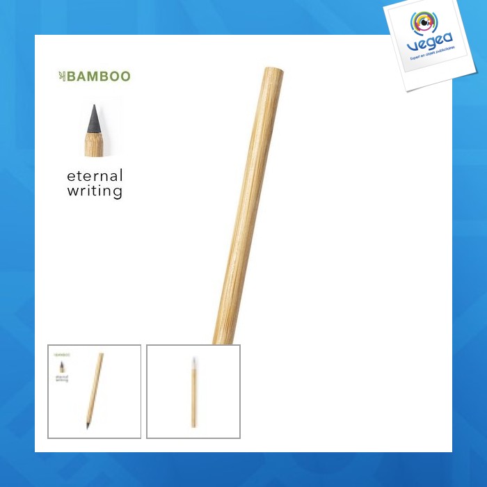 Crayon éternel en bambou