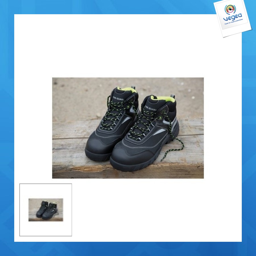 Chaussures publicitaire de sécurité blackwatch
