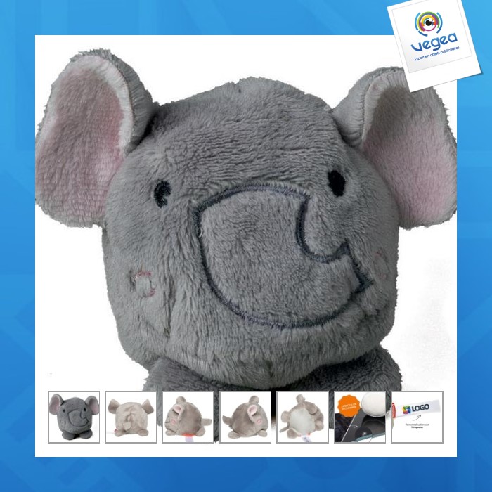 Peluche éléphant personnalisée - mbw