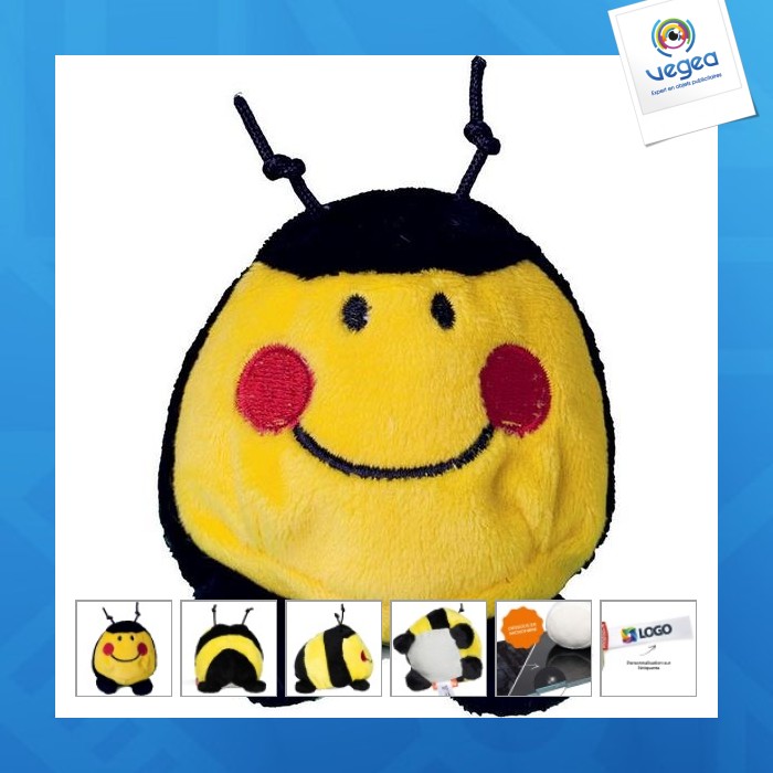Peluche abeille publicitaire - mbw