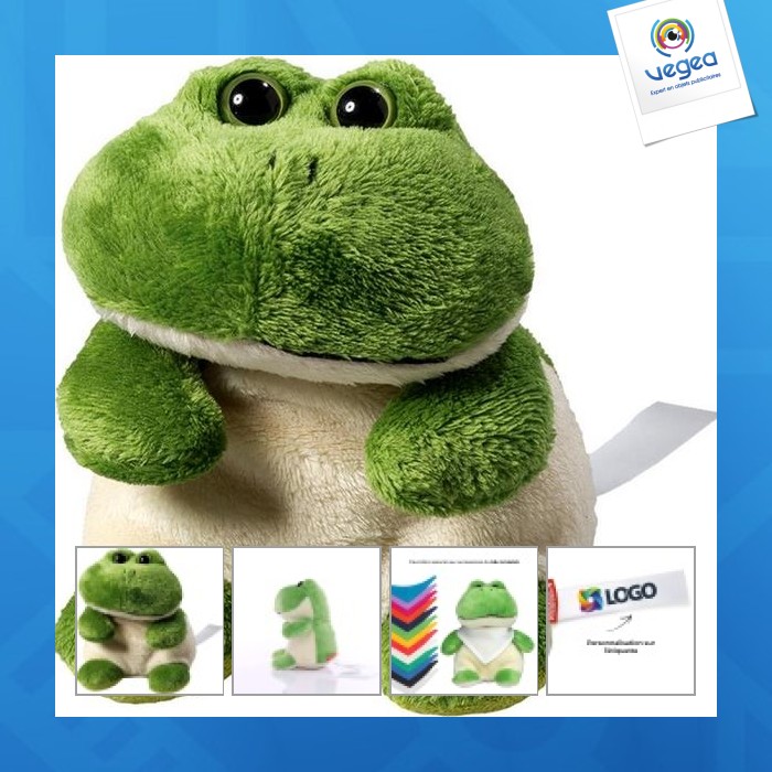 Peluche grenouille promotionnelle - mbw