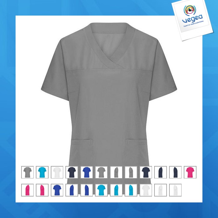 Blouse personnalisée de soignants femme - james nicholson