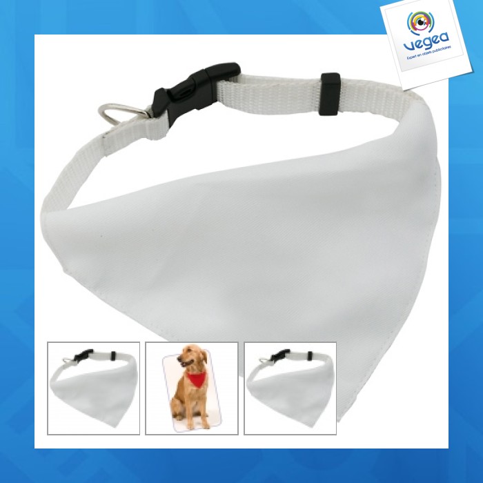 Collier personnalisable bandana pour animal