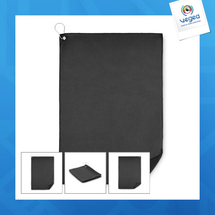 Serviette de golf promotionnelle en rpet 40x60cm