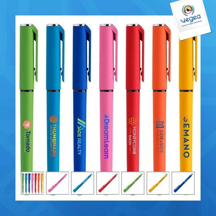 Stylo publicitaire islander softy brights gel stylet colour jet