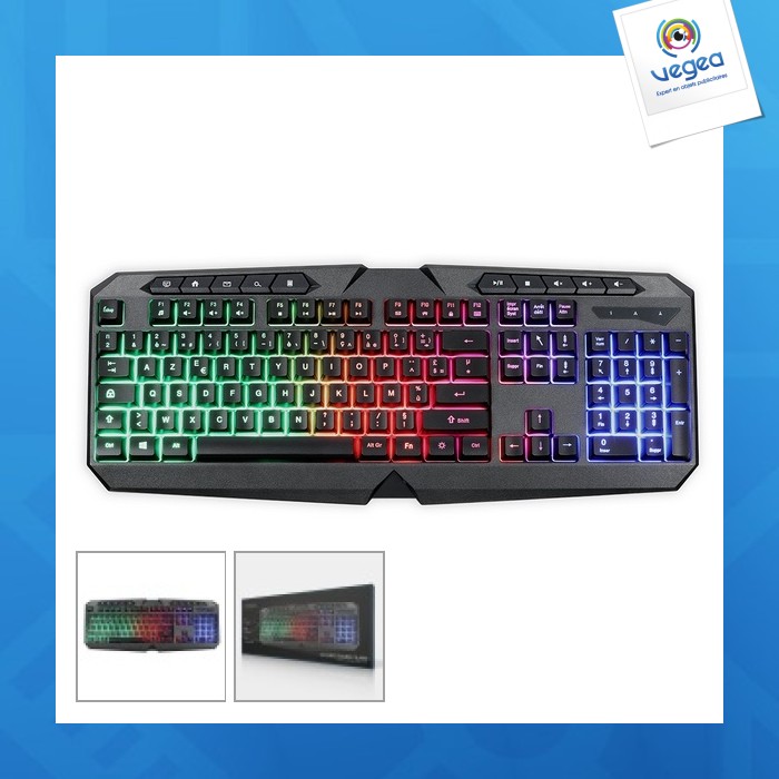 Clavier gaming publicitaire filaire