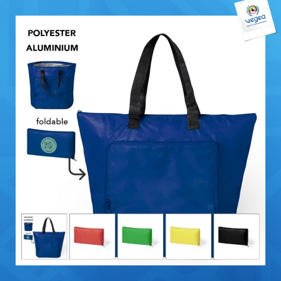 Sac isotherme promotionnel pliable