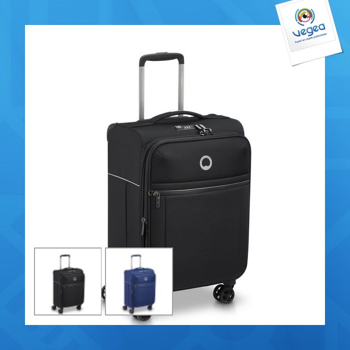 Valise trolley promotionnel cabine 4 roues 55 cm - brochant 2.0