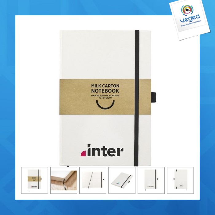 Milk-carton notebook a5 bloc-notes