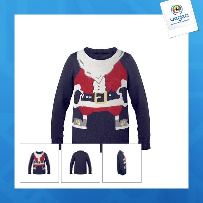 Pull personnalisable de noël s/m