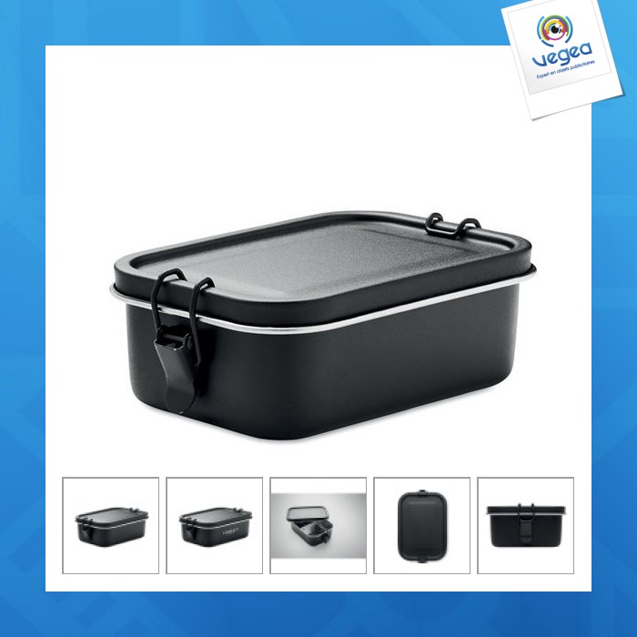  lunch box publicitaire en acier inox. 750ml