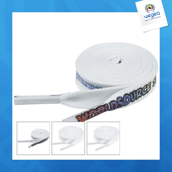 Lacets de chaussure avec sublimation
