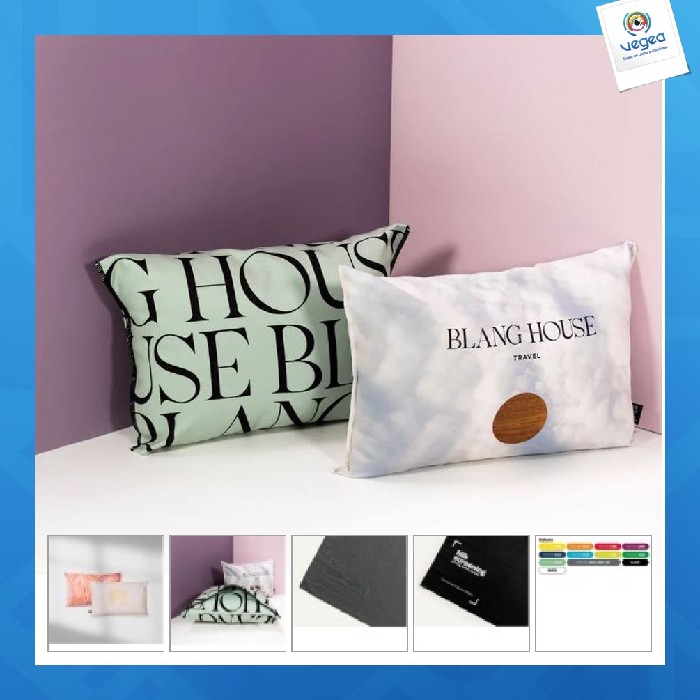Coussin microfibre personnalisable 50x30cm