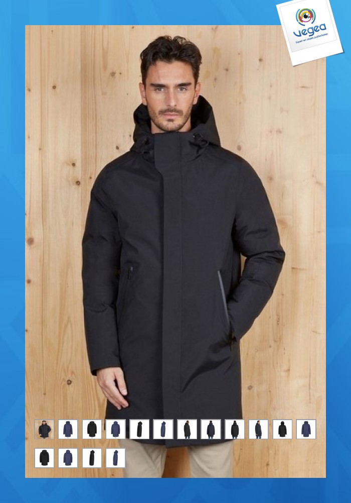 Parka personnalisée chaude neoblu