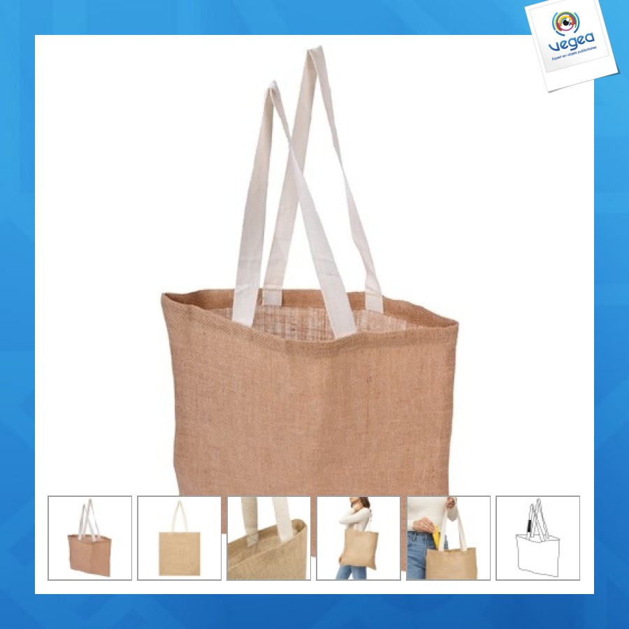 Sac en jute personnalisable - jute