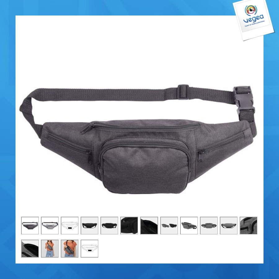 Sac banane multi-poches spacieuse