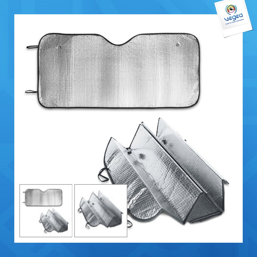 Pare-soleil personnalisable pour voiture