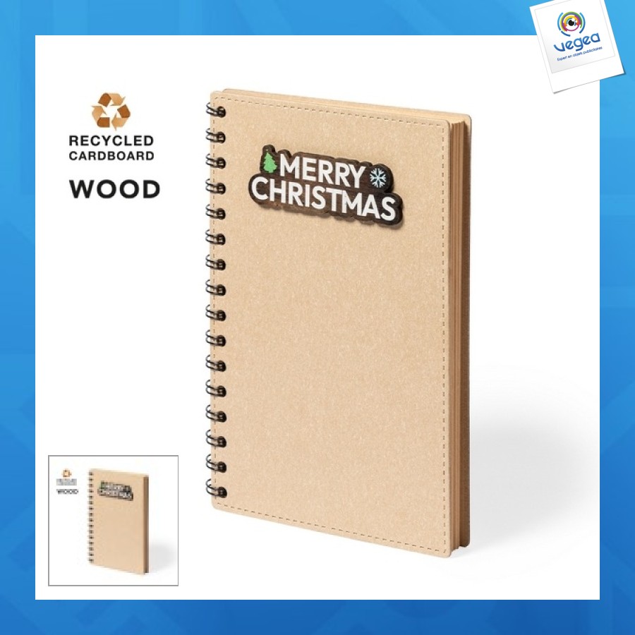 Cahier en carton recyclé
