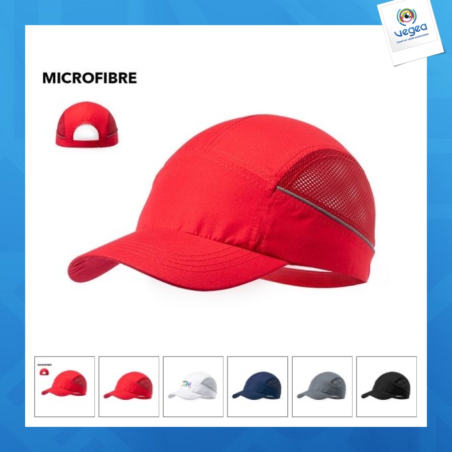 Casquette personnalisable en microfibre