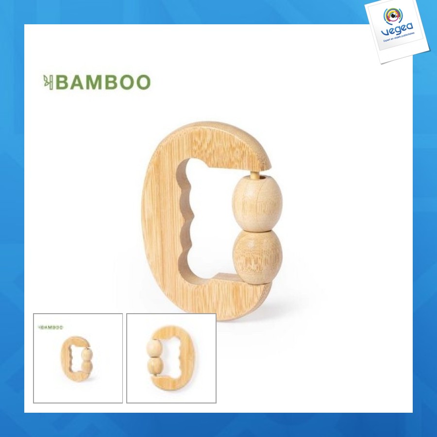 Masseur personnalisé en bambou