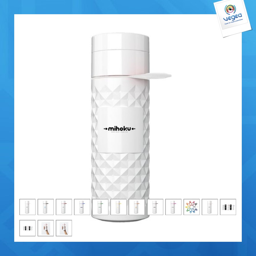 Gourde 500ml avec sangle nairobi ring - join the pipe