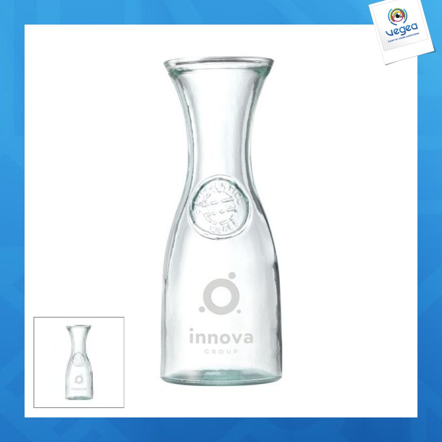 Sevilla carafe publicitaire recyclée 800ml