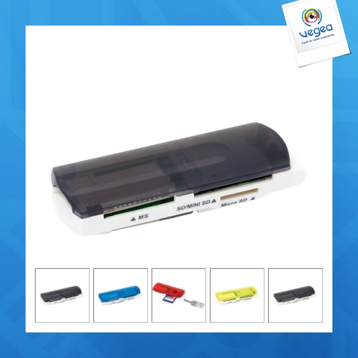 Lecteur de cartes publicitaire usb