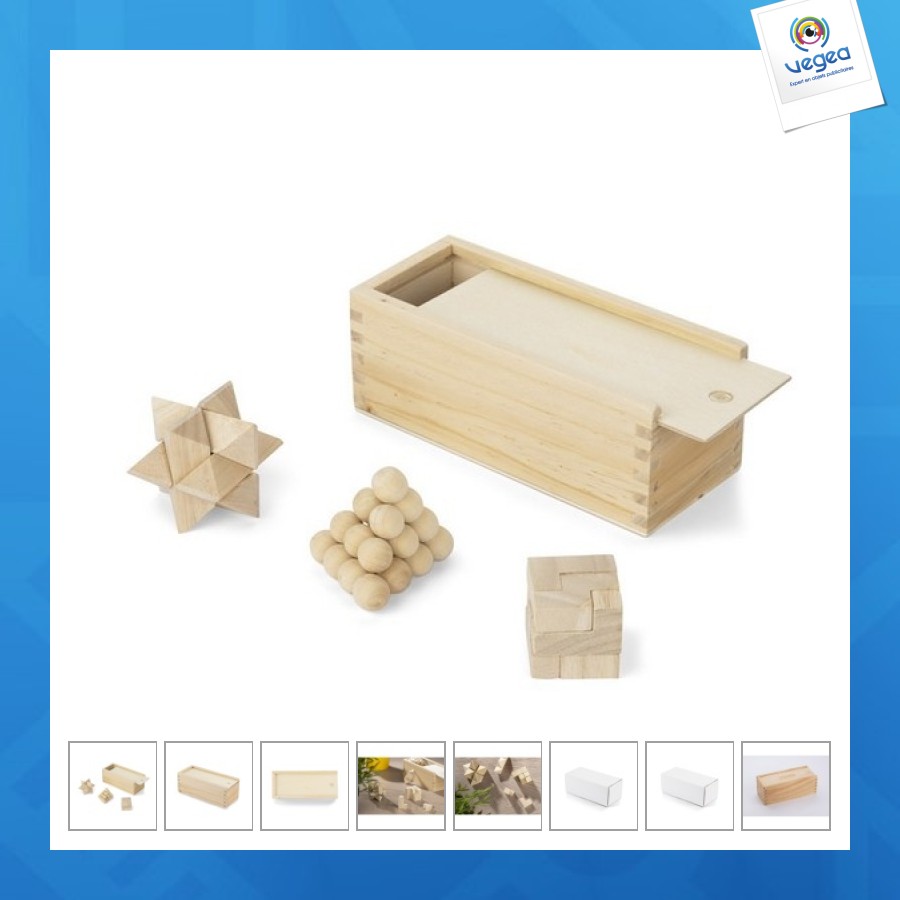 Set de 3 puzzles