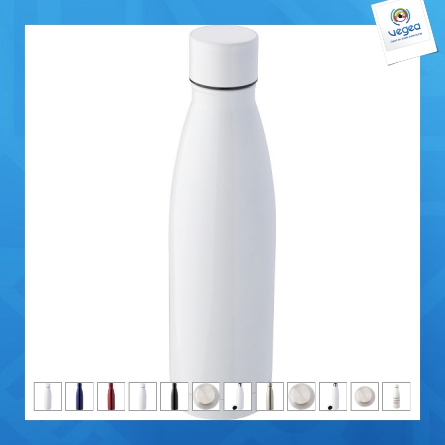 Gourde double paroi en acier inoxydable marcelino