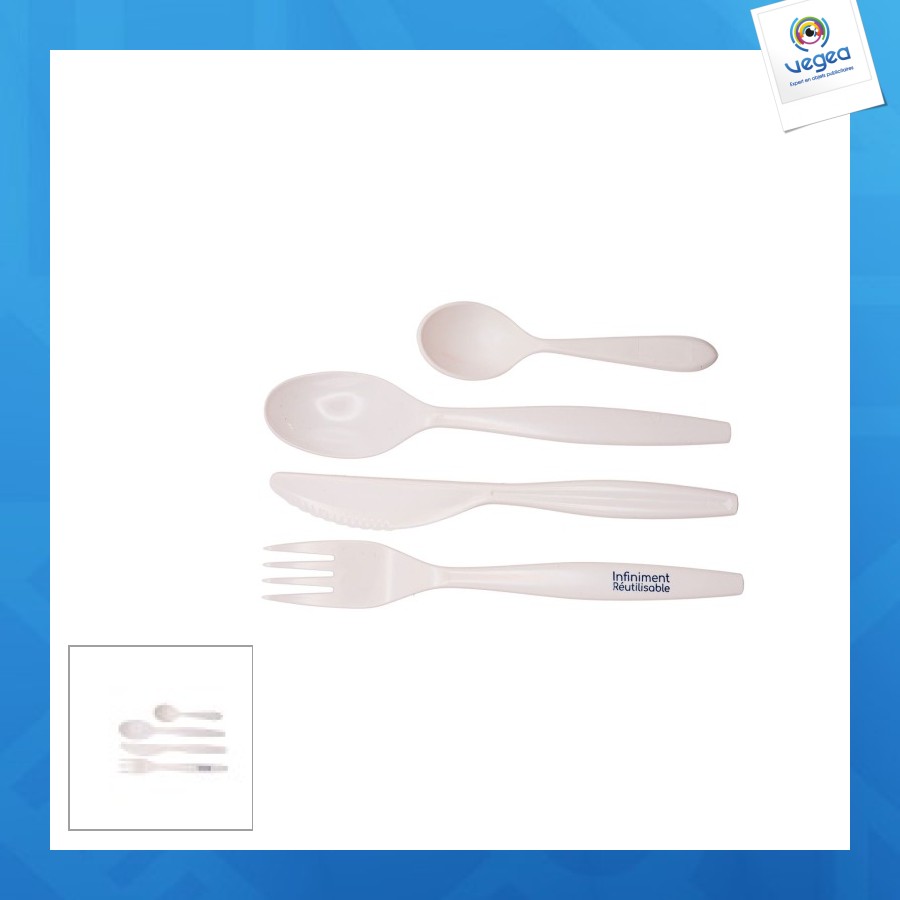 Couverts-tampographie 1 couleur