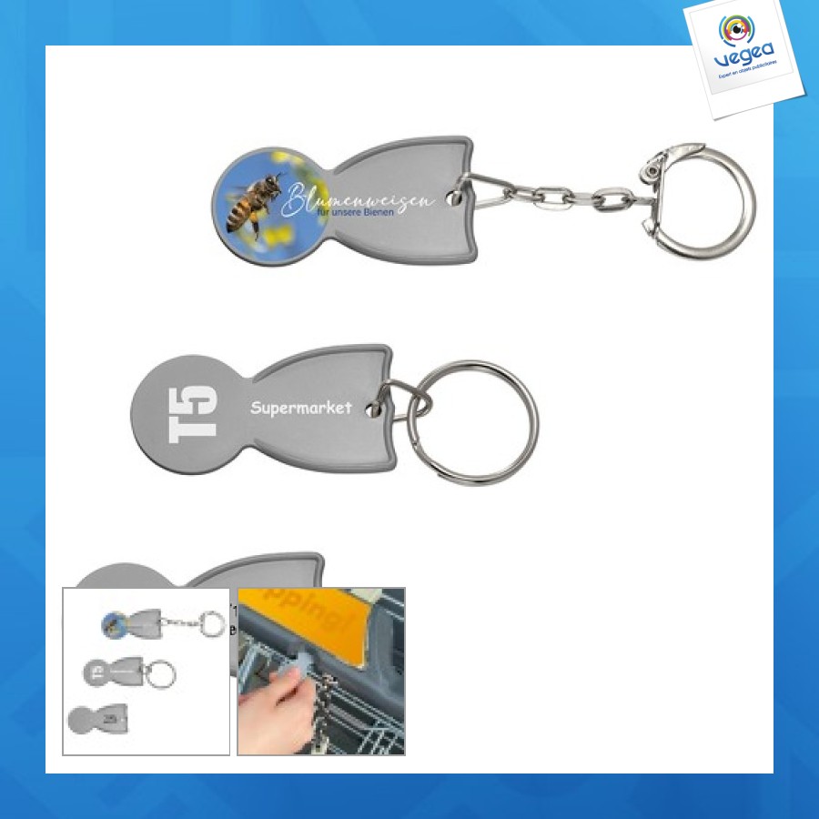 Jeton personnalisable de recyclage 1€