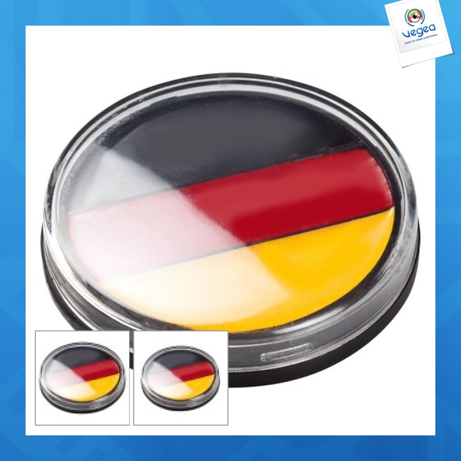 Maquillage personnalisable pour fans round allemagne